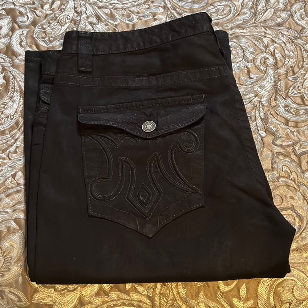 Men’s MEK DNM Jeans; Size 40x34; Black
